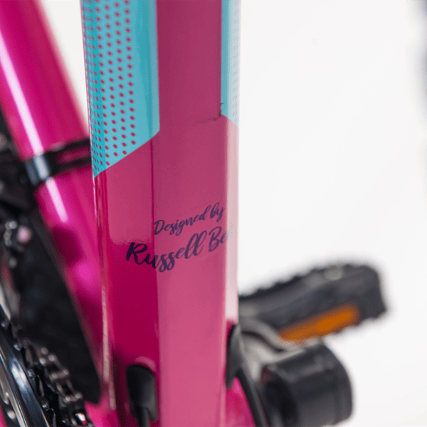 Bicicletă Fulger Venus 27.5 27.5" 16.5" Oțel / Pink Black photo 6