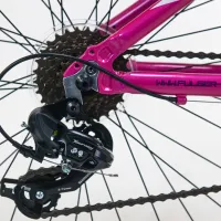 Bicicletă Fulger Venus 27.5 27.5" 16.5" Oțel / Pink Black photo 7