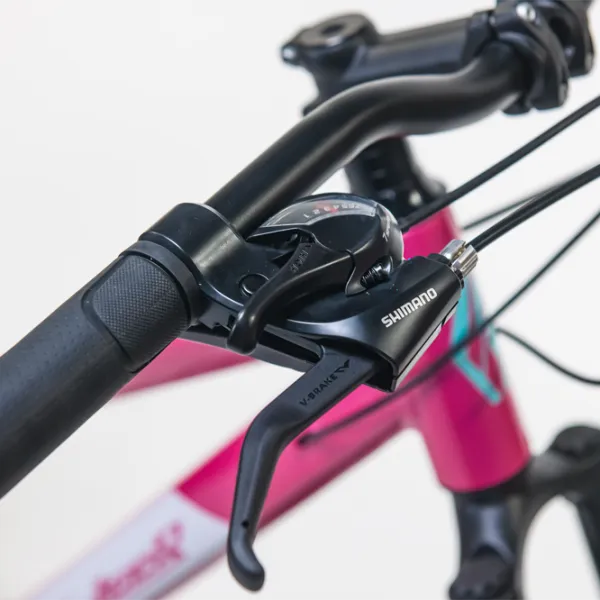Bicicletă Fulger Venus 27.5 27.5" 16.5" Oțel / Pink Black photo 9