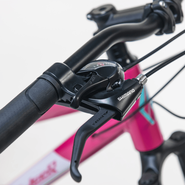 Bicicletă Fulger Venus 27.5 27.5" 16.5" Oțel / Pink Black photo 9