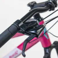 Bicicletă Fulger Venus 27.5 27.5" 16.5" Oțel / Pink Black photo 9