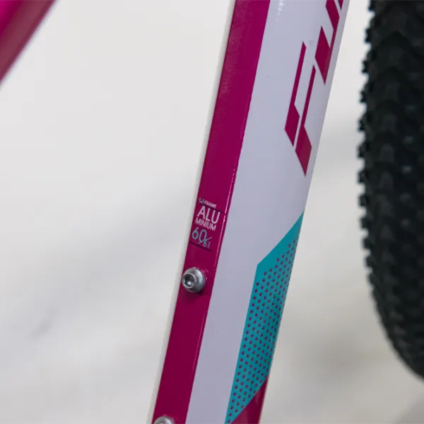 Bicicletă Fulger Venus 27.5 27.5" 16.5" Oțel / Pink Black photo 10