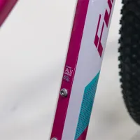 Bicicletă Fulger Venus 27.5 27.5" 16.5" Oțel / Pink Black photo 10