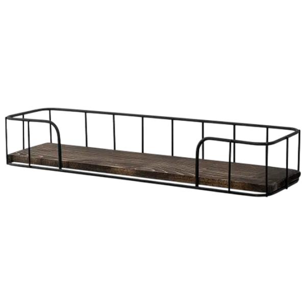 Полка Trendy Syringa Ель / Walnut Black photo 1