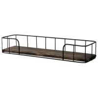 Полка Trendy Syringa Ель / Walnut Black