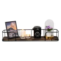 Полка Trendy Syringa Ель / Walnut Black photo 2