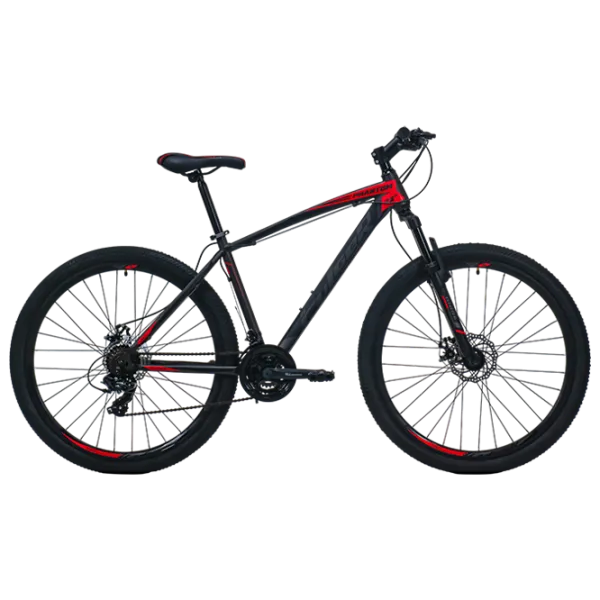 Bicicletă Fulger Phantom 29 29"  Oțel / Black Red photo 1