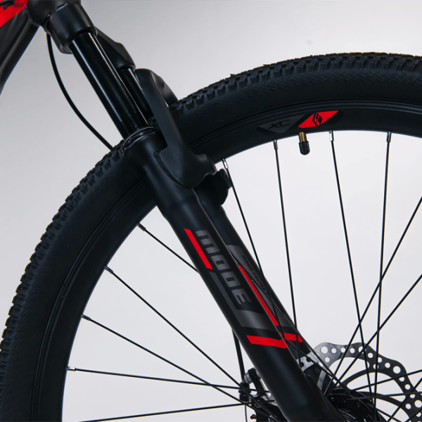 Bicicletă Fulger Phantom 29 29"  Oțel / Black Red photo 3
