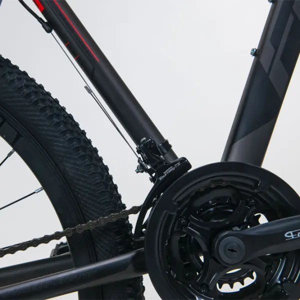 Bicicletă Fulger Phantom 29 29"  Oțel / Black Red photo 4