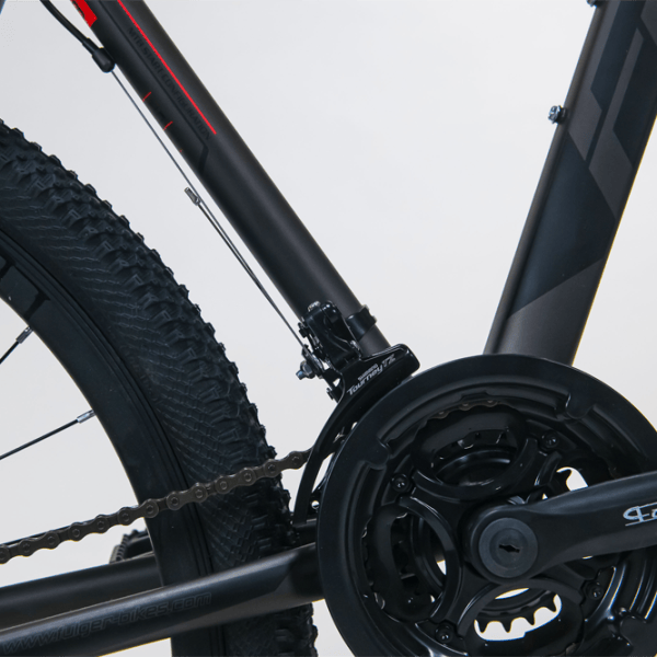 Bicicletă Fulger Phantom 29 29"  Oțel / Black Red photo 4