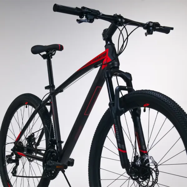 Bicicletă Fulger Phantom 29 29"  Oțel / Black Red photo 7