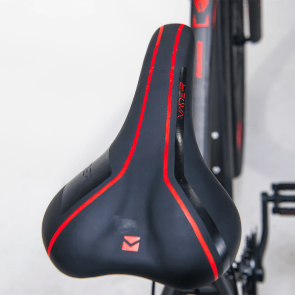 Bicicletă Fulger Phantom 29 29"  Oțel / Black Red photo 8