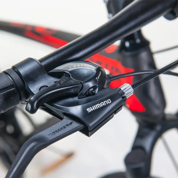 Bicicletă Fulger Phantom 29 29"  Oțel / Black Red photo 9