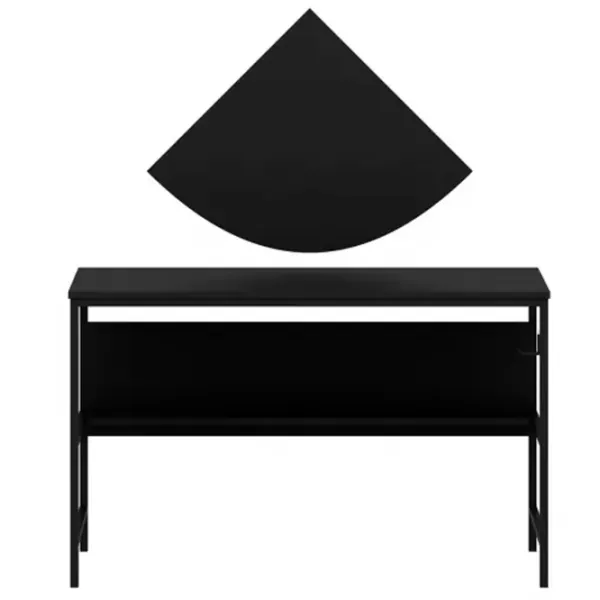 Офисный стол Trendy Greta Matte Дерево/ Черный photo 1