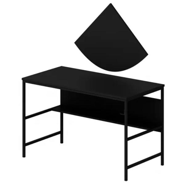 Офисный стол Trendy Greta Matte Дерево/ Черный photo 3