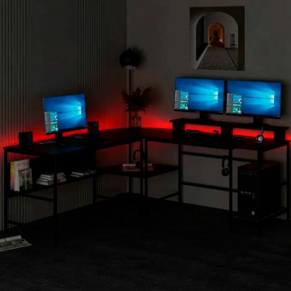 Masă de birou Trendy Greta RGB Lemn/ Brown photo 4