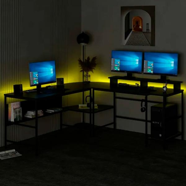 Masă de birou Trendy Greta RGB Lemn/ Brown photo 6