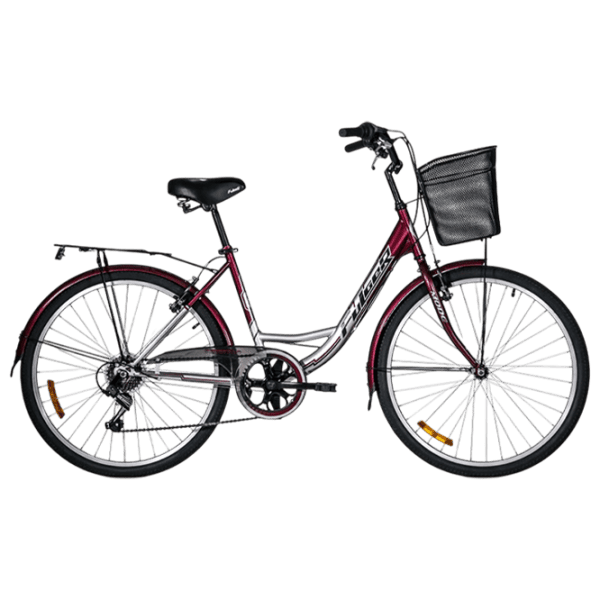 Bicicletă Fulger Street 1.0 26 26" 16.7'  / Red Gray photo 1