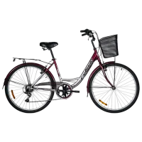 Bicicletă Fulger Street 1.0 26 26" 16.7'  / Red Gray