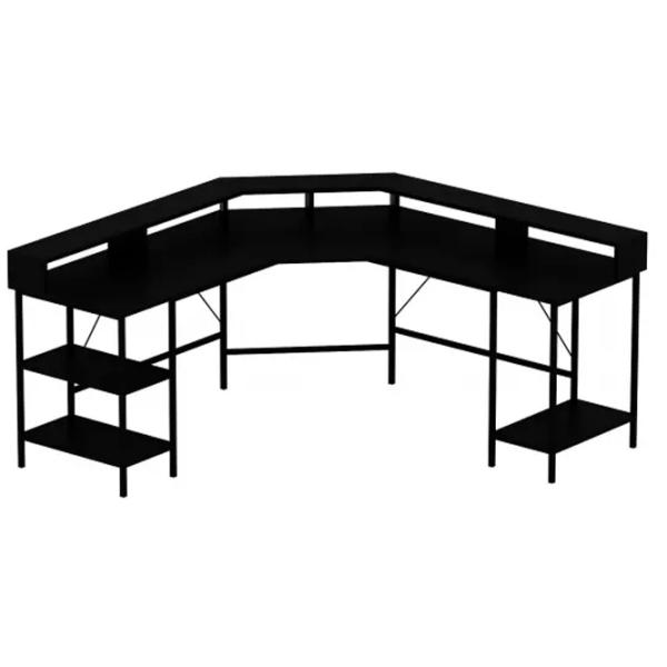 Masă de birou Trendy Putere Lemn/ Black photo 1