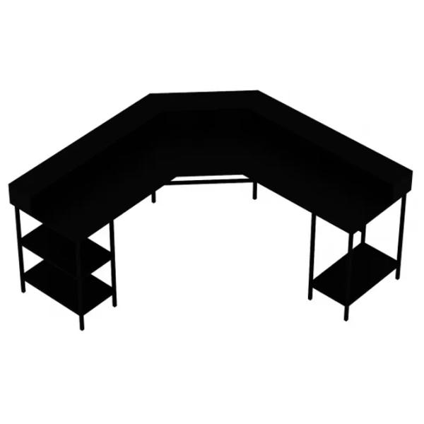 Masă de birou Trendy Putere Lemn/ Black photo 2