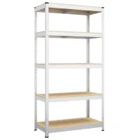 Etajeră Nex Home Budget Inox / MDF