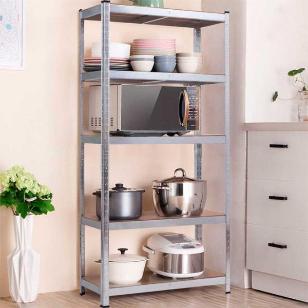 Etajeră Nex Home Budget Inox / MDF photo 3