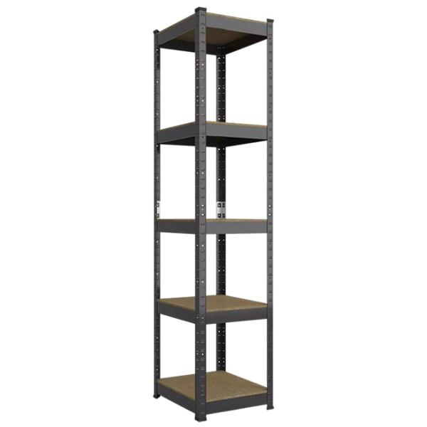 Etajeră Nex Home Budget Anthracite / MDF photo 1