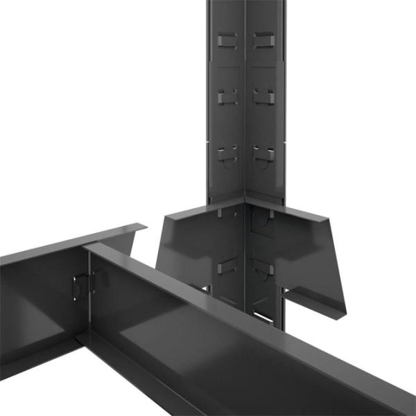 Etajeră Nex Home Budget Anthracite / MDF photo 3