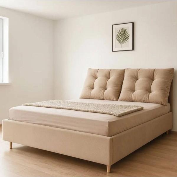 Pat Fabrik Home Adelia 160 x 200 cm / PAL / Beige photo 3