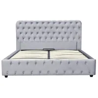 Кровать Fabrik Home Belinda 180 x 200 см / ЛДСП / Серый photo 3