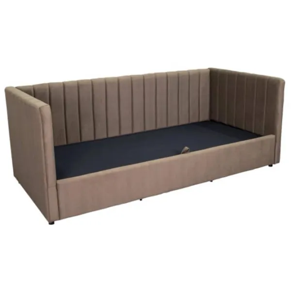Кровать Fabrik Home Camila 90 x 200 см / ЛДСП / Коричневый photo 1