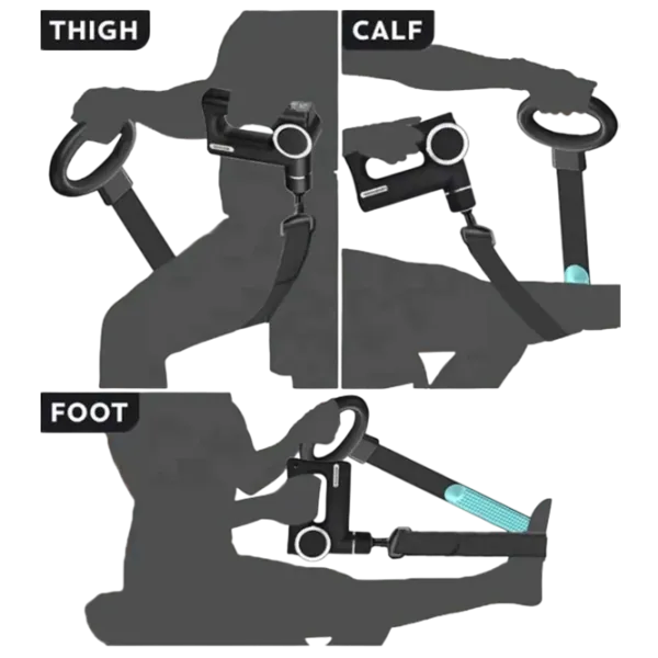 Aparat de masaj Fascia Gun TY-508N Black photo 4