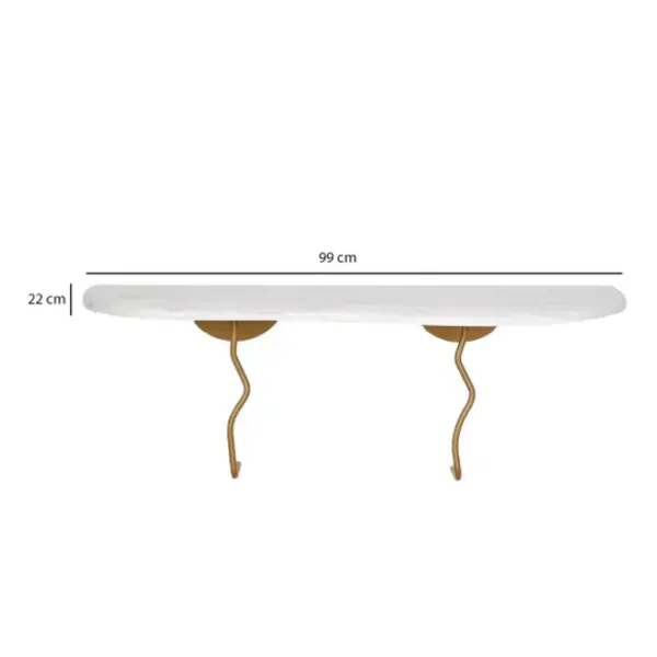 Raft Trendy Edera Masiv / White gold photo 5