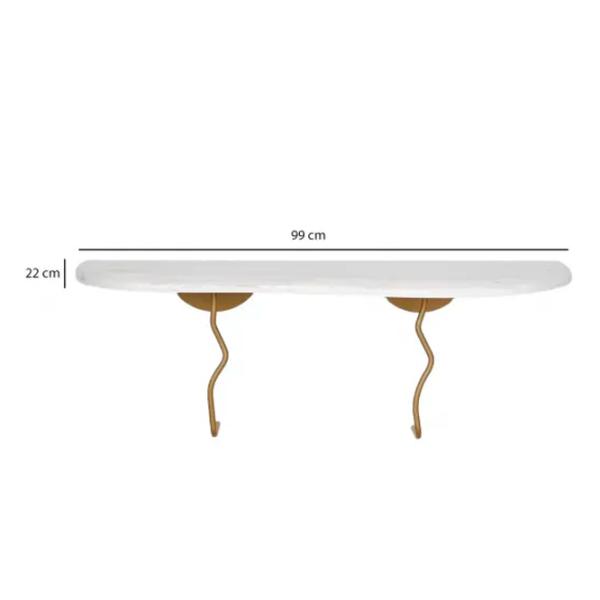 Raft Trendy Edera Masiv / White gold photo 5