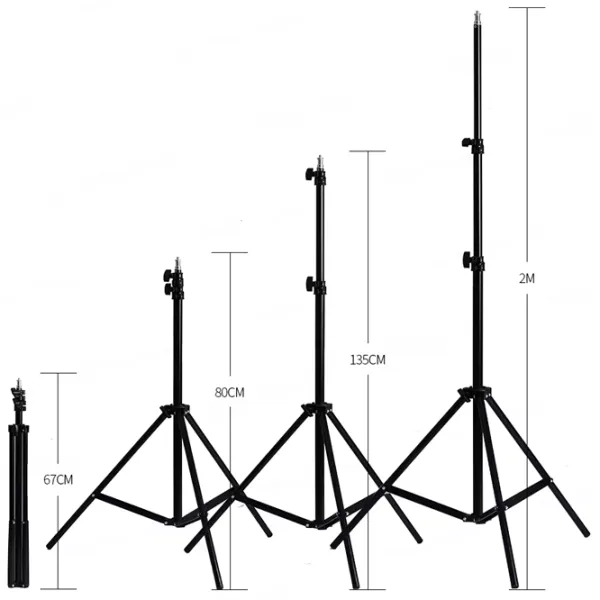Trepied Light Stand 8807 Foto, video / Black photo 5