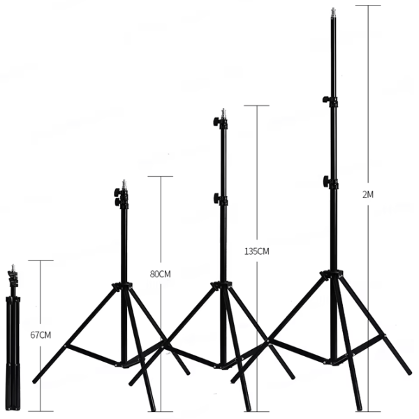 Trepied Light Stand 8807 Foto, video / Black photo 5