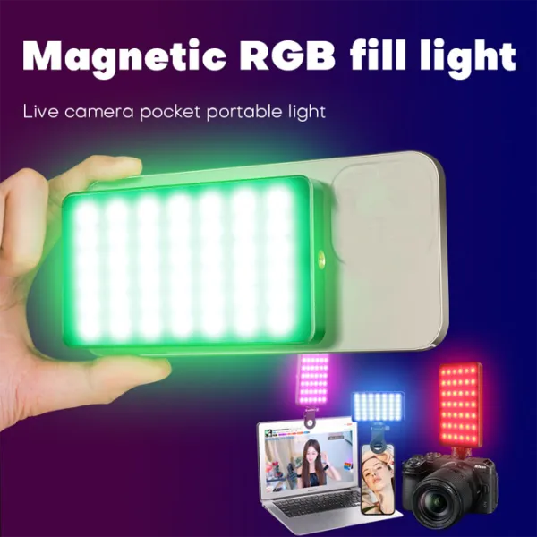 Lumină foto Pocket Light M20RGB Plastic / Black photo 2