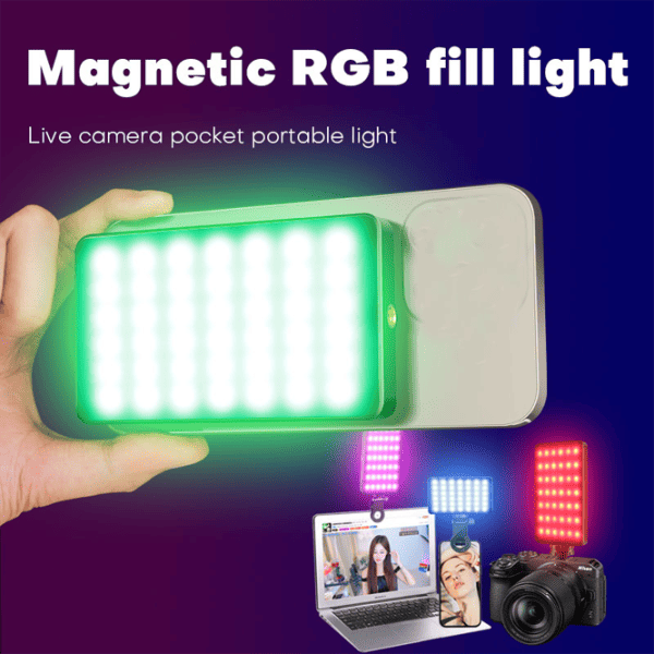 Lumină foto Pocket Light M20RGB Plastic / Black photo 2