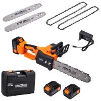 Fierăstrău cu lanţ Kraft&Dele KD5125 Cu acumulator/ Orange