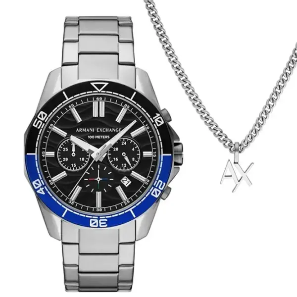 Ceas de mână pentru bărbați Armani Exchange AX7166SET Cuarț / 44 mm photo 1