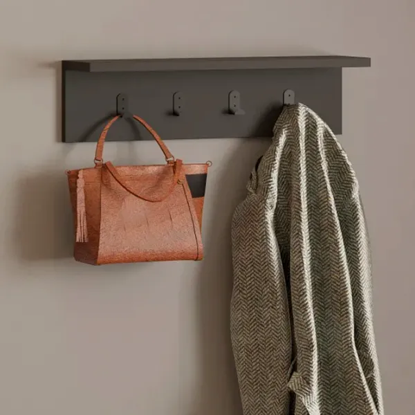 Полка Trendy Ayla ЛДСП / Антрацит photo 2