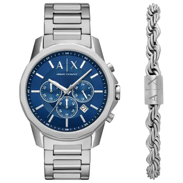 Ceas de mână pentru bărbați Armani Exchange AX7176SET Cuarț / 44 mm photo 1