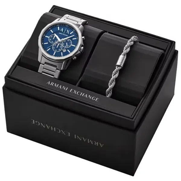 Ceas de mână pentru bărbați Armani Exchange AX7176SET Cuarț / 44 mm photo 5