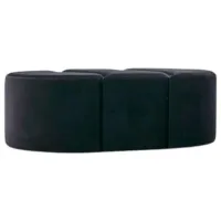 Fotoliu moale Trendy Alya Black / Velvet 