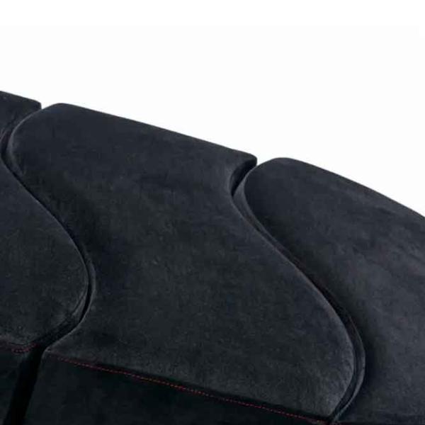 Fotoliu moale Trendy Alya Black / Velvet  photo 3