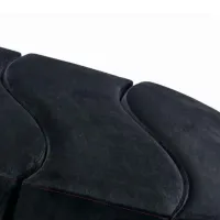 Fotoliu moale Trendy Alya Black / Velvet photo 3