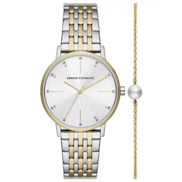 Ceas de mână pentru femei Armani Exchange AX7156SET Cuarț / 36 mm photo 1