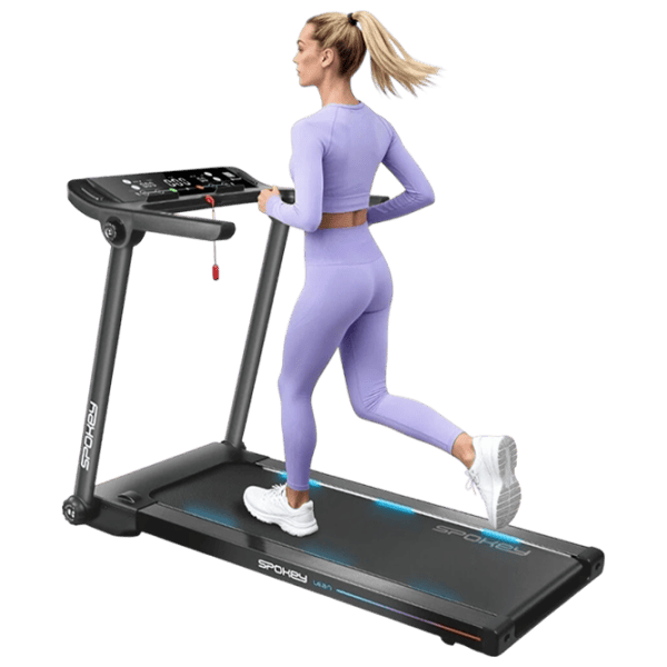 Bandă de alergat Spokey Lean 16 km/h / 130 kg / Black photo 9
