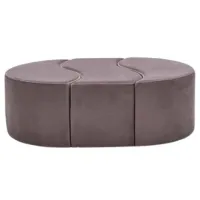 Fotoliu moale Trendy Alya Gray / Velvet photo 2